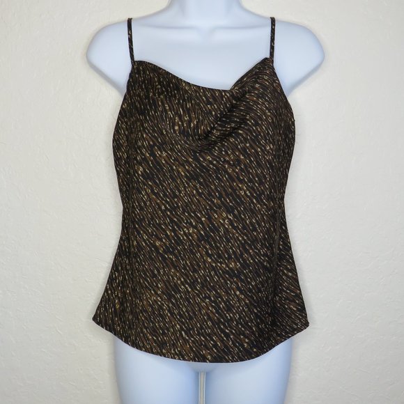 Banana Republic*‎ Women's Adjustable Strap Box Neck Straight Hem BOHO Blouse~ XS - Picture 1 of 8